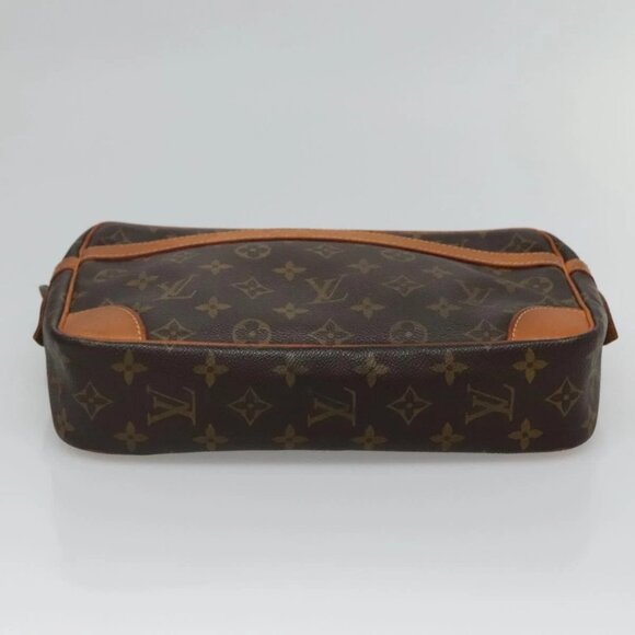 LOUIS VUITTON Monogram Compiegne 28 Clutch Bag M51845 LV Auth 128342 - Picture 7 of 16